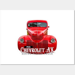 1946 Chevrolet AK Series Pickup Truck Posters and Art